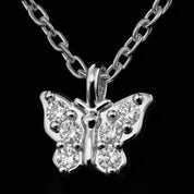 VV000000028 - S - R - Papillon Noire Necklace - Velora Vie