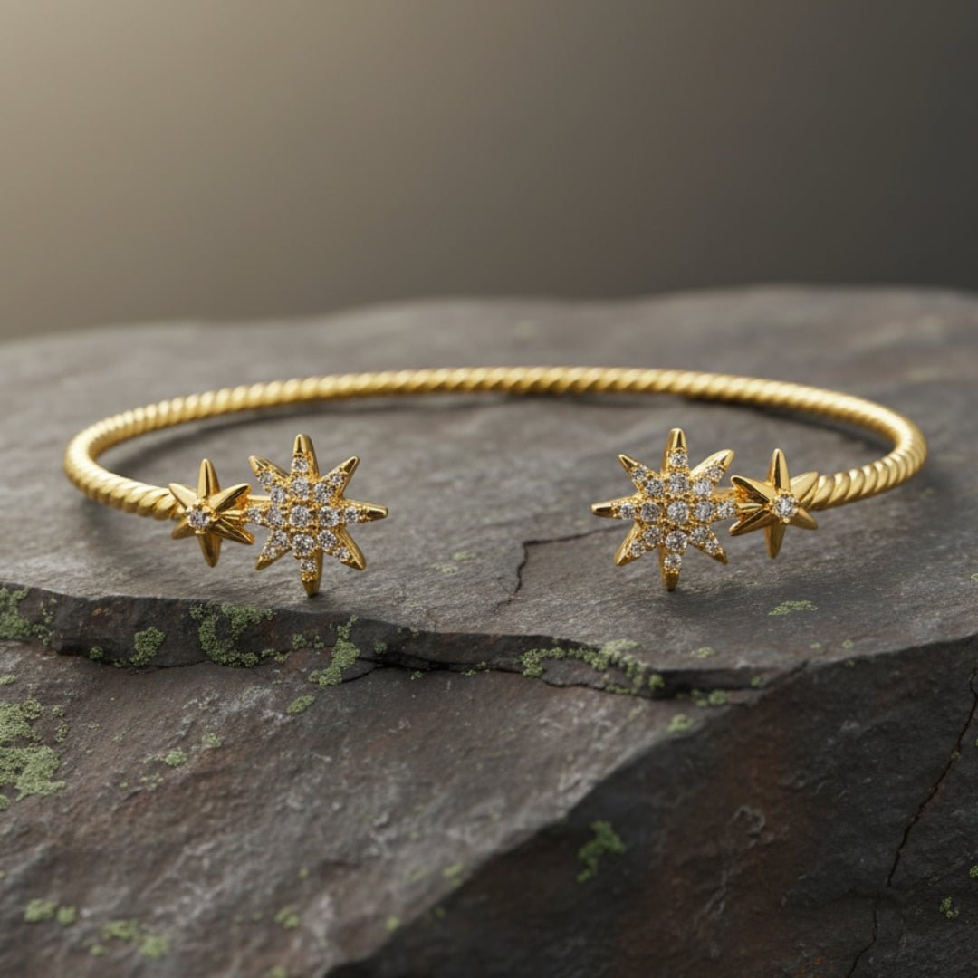 VV000000030-S-18KG - Midnight Spark Bracelet - Velora Vie