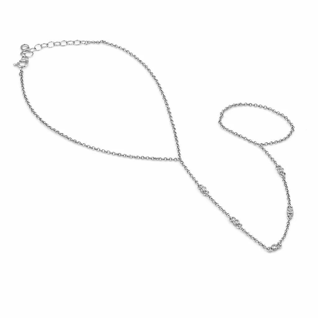 VV000000032-S-R - Luna Vein Bracelet - Velora Vie