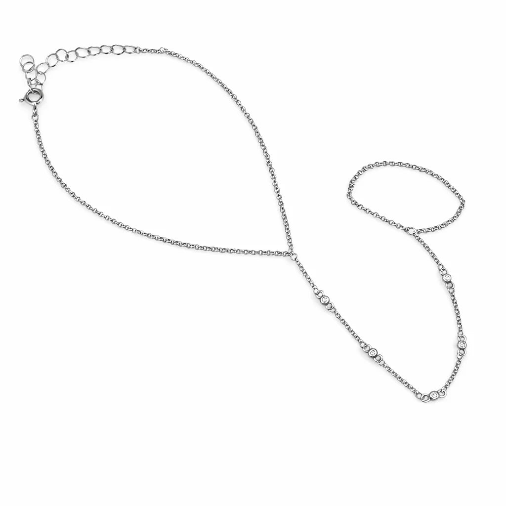 VV000000032-S-R - Luna Vein Bracelet - Velora Vie