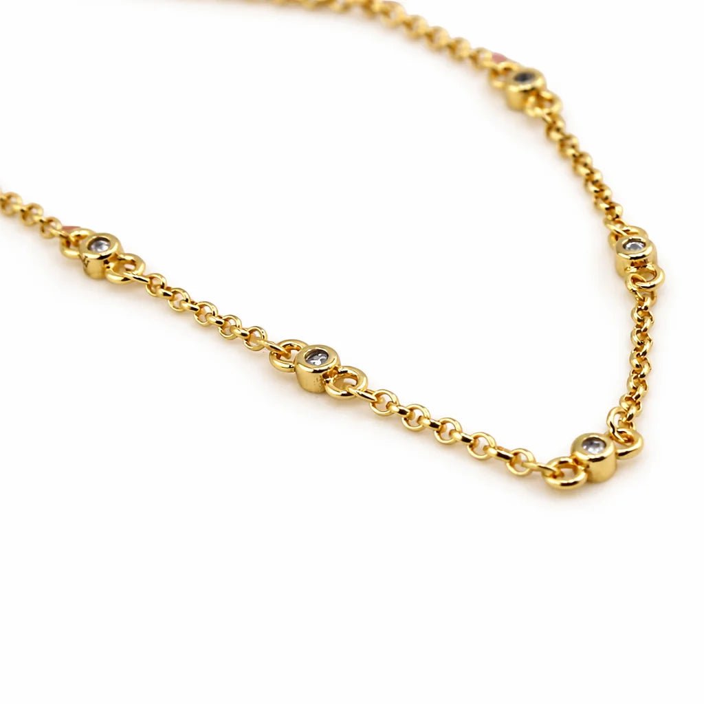 VV000000032-S-R - Luna Vein Bracelet - Velora Vie