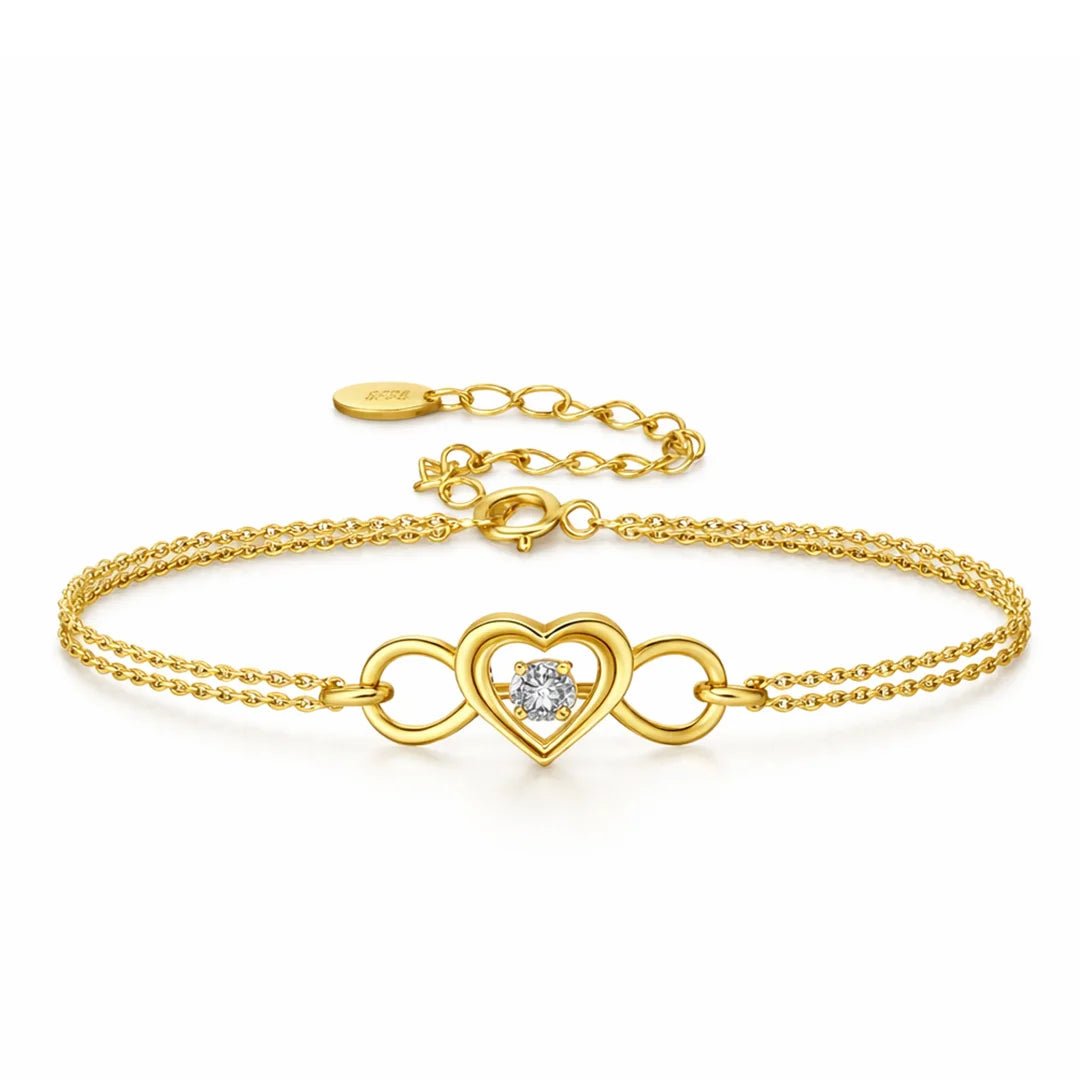 VV000000038-S-18KG - Twinned Souls Bracelet - Velora Vie