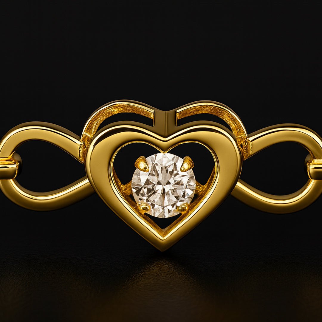 VV000000038 - S - 18KG - Twinned Souls Bracelet - Velora Vie