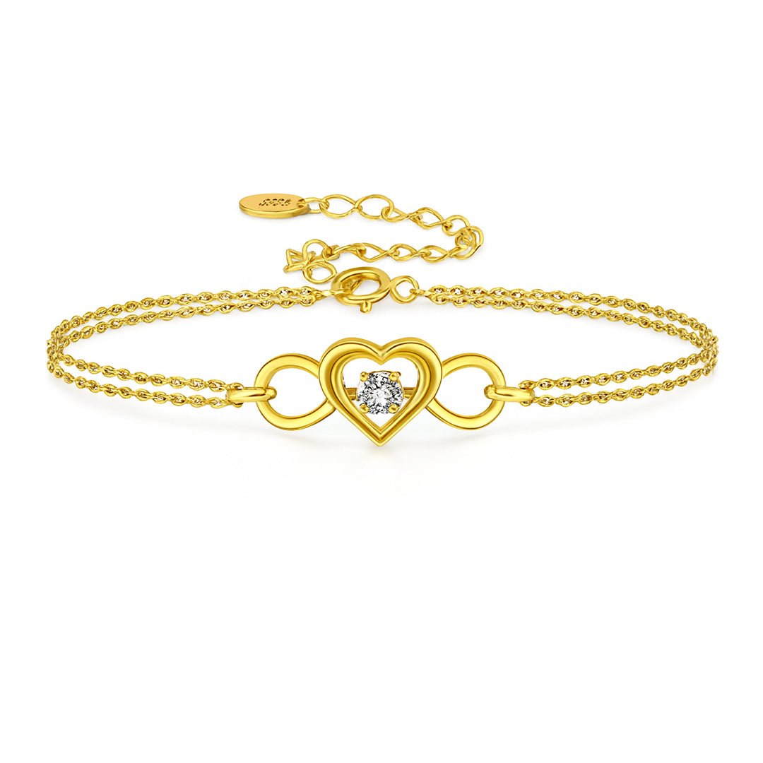VV000000038 - S - 18KG - Twinned Souls Bracelet - Velora Vie