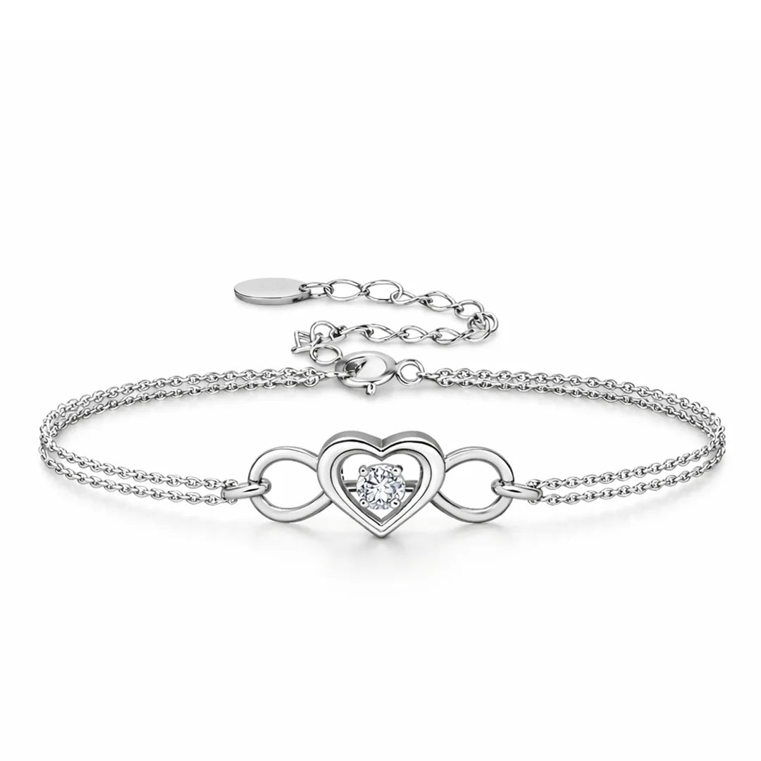 VV000000038-S-R - Twinned Souls Bracelet - Velora Vie