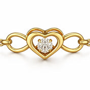 VV000000038-S-R - Twinned Souls Bracelet - Velora Vie