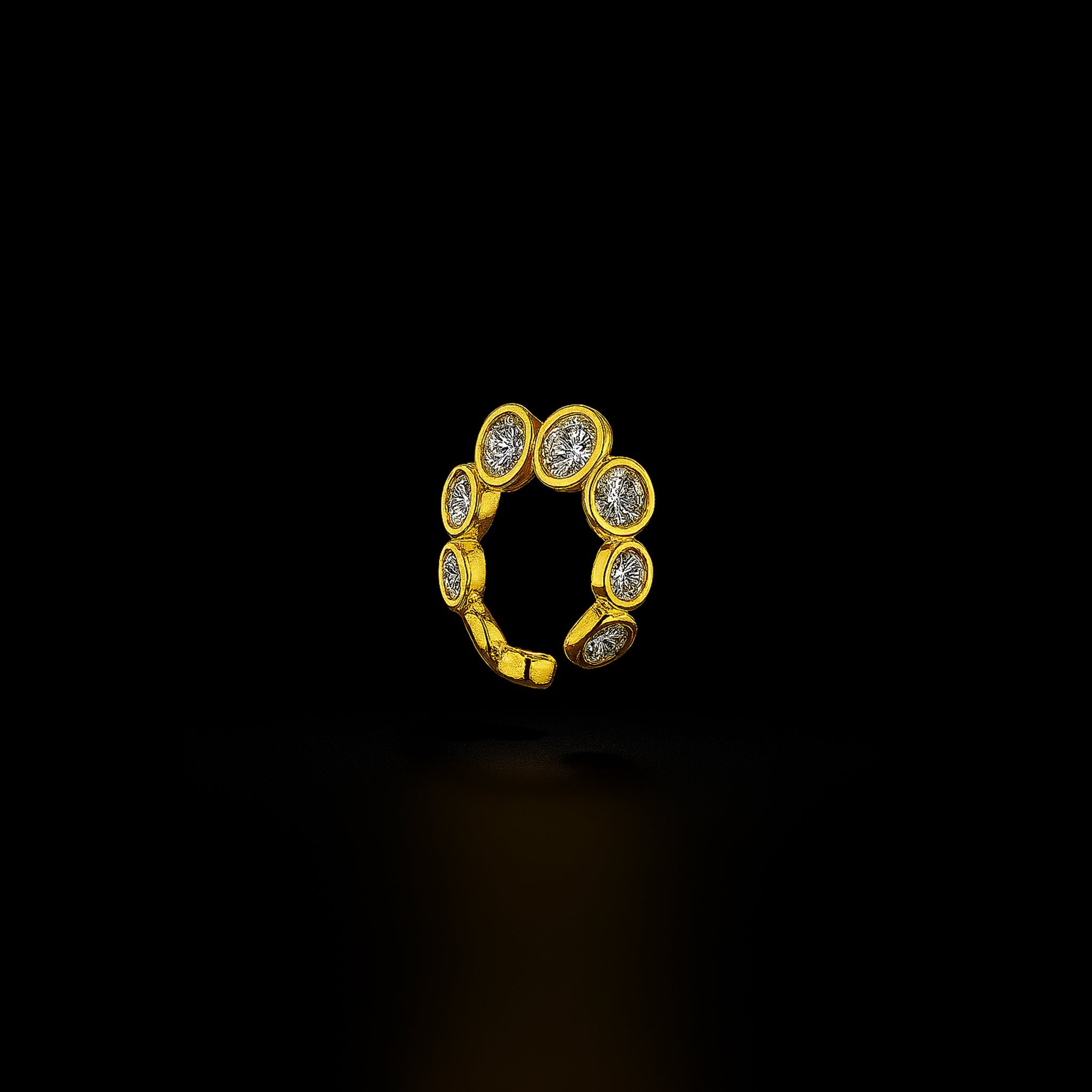 VV000000039 - S - 18KG - Celestial Cling Ear Cuff - Velora Vie