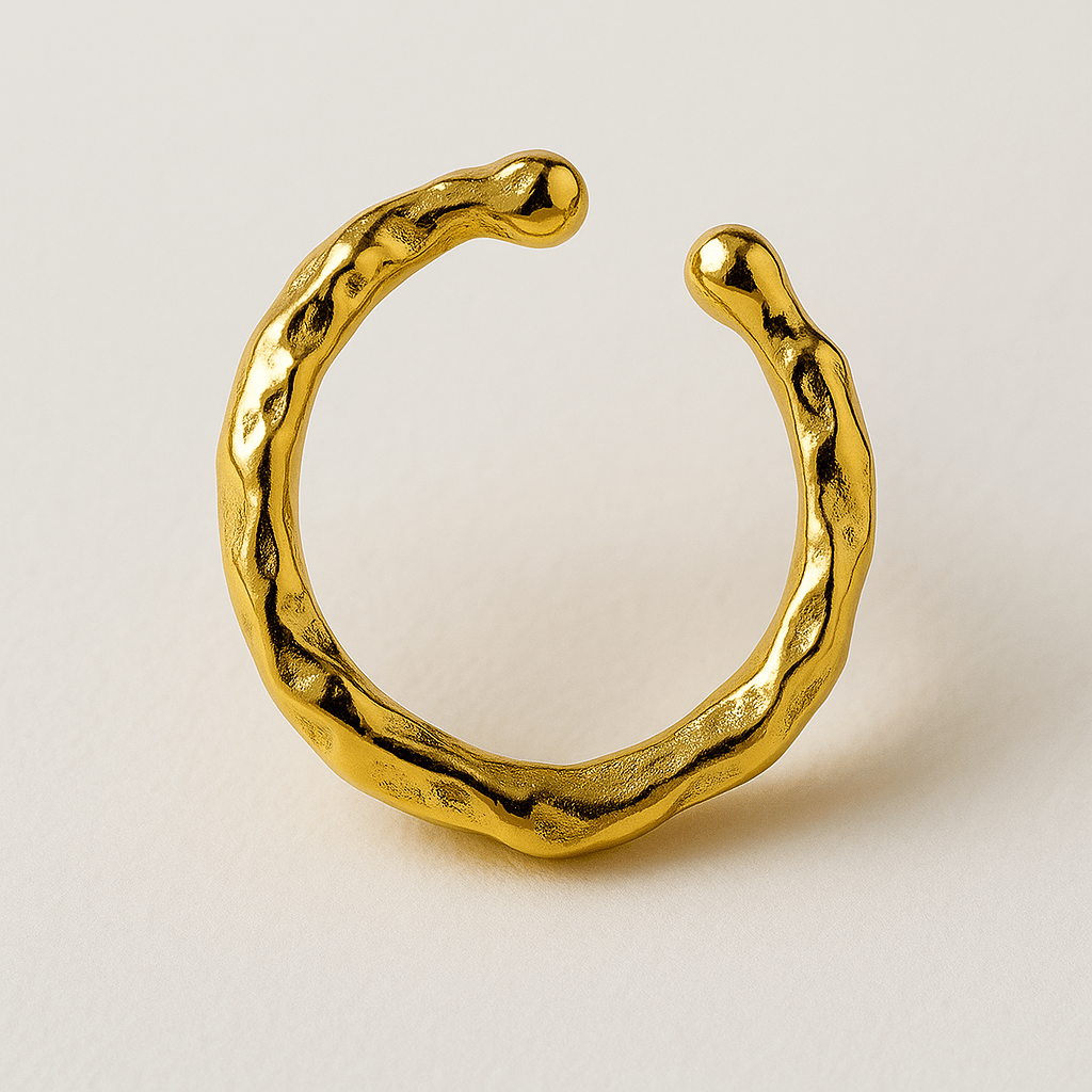 VV000000040 - S - 18KG - Gaia Grip Ear Cuff - Velora Vie