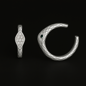 VV000000042 - S - R - Venom Charm Ear Cuff - Velora Vie